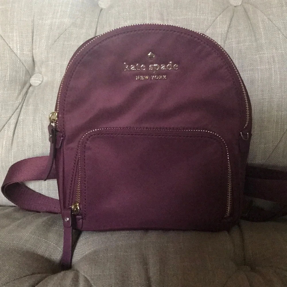 Small Kate Spade backpack purse